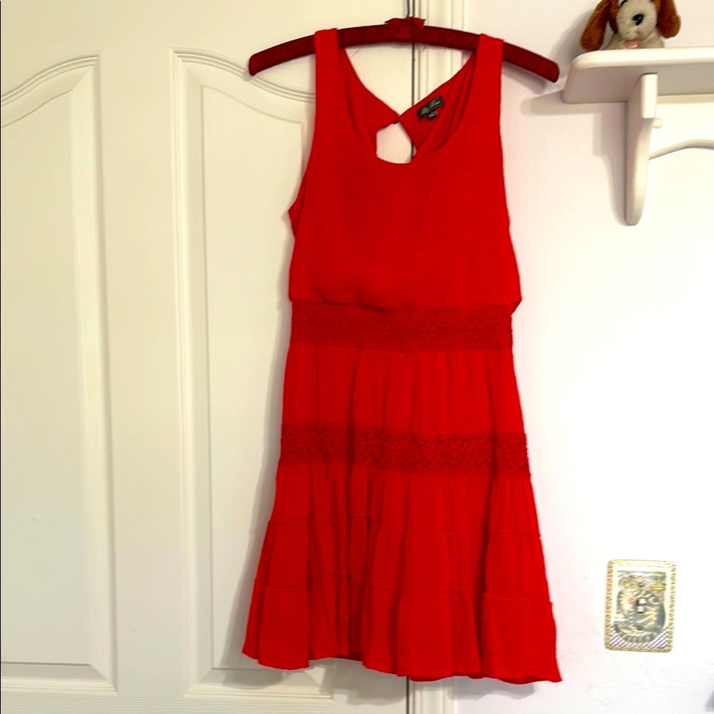Lily Rose Vibrant Red Dress